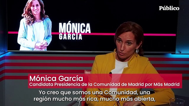 Mónica García: Madrid es una comunidad mucho más abierta y empática de lo que representa Ayuso
