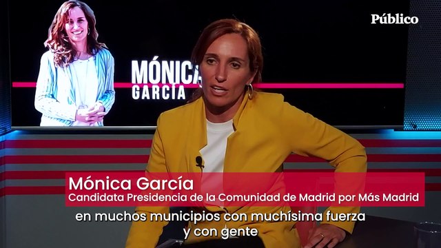 Mónica García: Habrá dos papeletas, una para elegir a Ayuso y otra con políticas verdes, feministas y de justicia social
