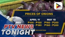 Onion prices up