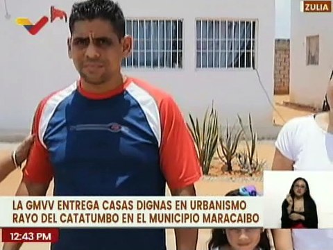 Zulia | Gobierno Nacional otorgó viviendas dignas a 76 familias del Urbanismo Rayo del Catatumbo