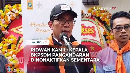 Download Video: Buntut Viral Pungli, Ridwan Kamil Sarankan Kepala BKPSDM Pangandaran Dinonaktifkan