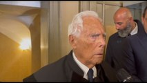 Armani: ho dimenticato me stesso nel mio percorso, questo è grave