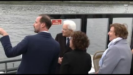 Norvegia e ambiente, Mattarella in tour su battello elettrico