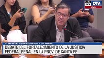 Presupuesto y Hacienda avaló el proyecto que busca fortalecer la Justicia penal federal en Santa Fe