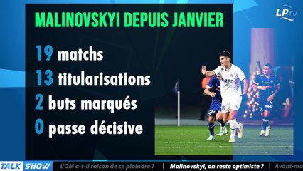Talk Show, partie 2 : Malinovskyi, on reste optimiste ?