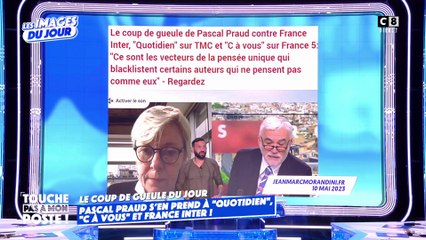 Pascal Praud s'en prend à Quotidien, C à vous et France Inter