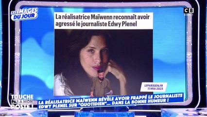 La réalisatrice Maïwenn révèle avoir frappé le journaliste Edwy Plenel