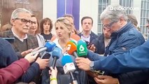 Yolanda Díaz pide una movilización progresista para frenar a la derecha: “El PP ha decidido destrozarlo todo”