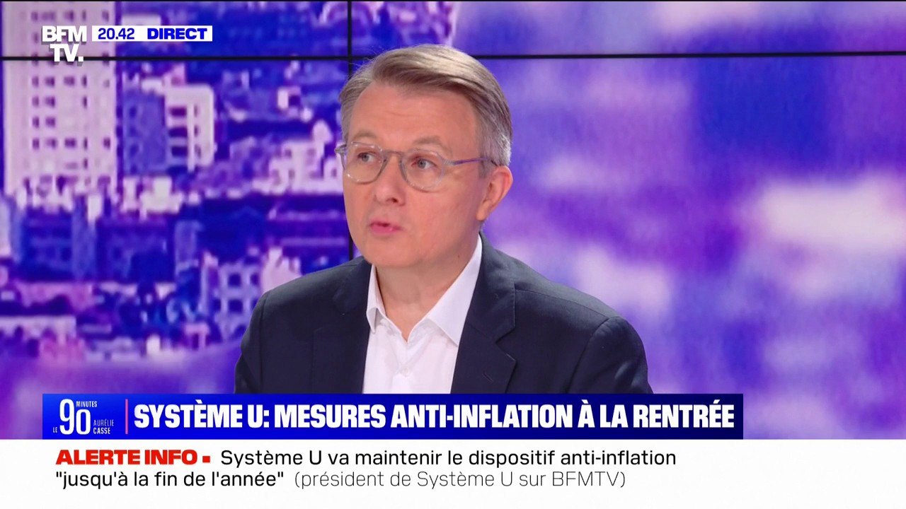 Dominique Schelcher (Système U): "Il y a plutôt une compression des marges chez nous et plutôt une amélioration des marges du côté des industriels"