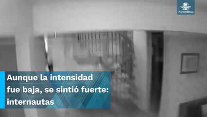 Cámara de seguridad capta sismo de 3.0 en la Del Valle