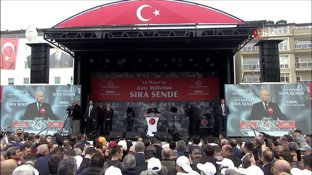 MHP lideri Bahçeli: "Güçlendirilmiş parlamenter sistem krizdir"