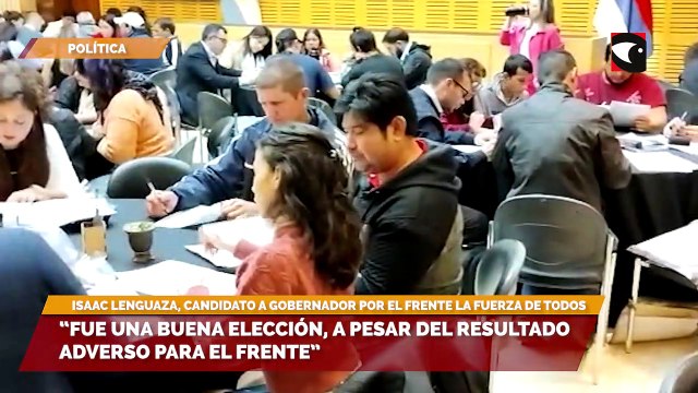 Elecciones en Misiones Isaac Lenguaza destacó la participación de la gente y valoró la reelección de Carlos Goring en Colonia Aurora