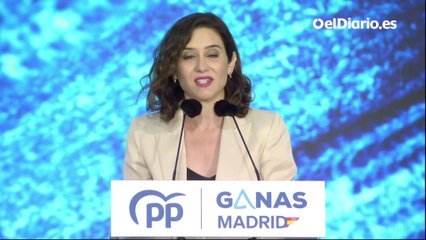 Ayuso pide una alta participación y no confiarse el 28M: “Lo que pase en Madrid resonará en España”