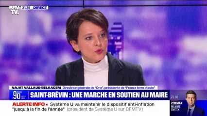 Saint-Brevin: "On sait qui a appelé à ce climat si tendu (...) c'est bien l'extrême droite" affirme Najat Vallaud-Belkacem (France terre d'asile)