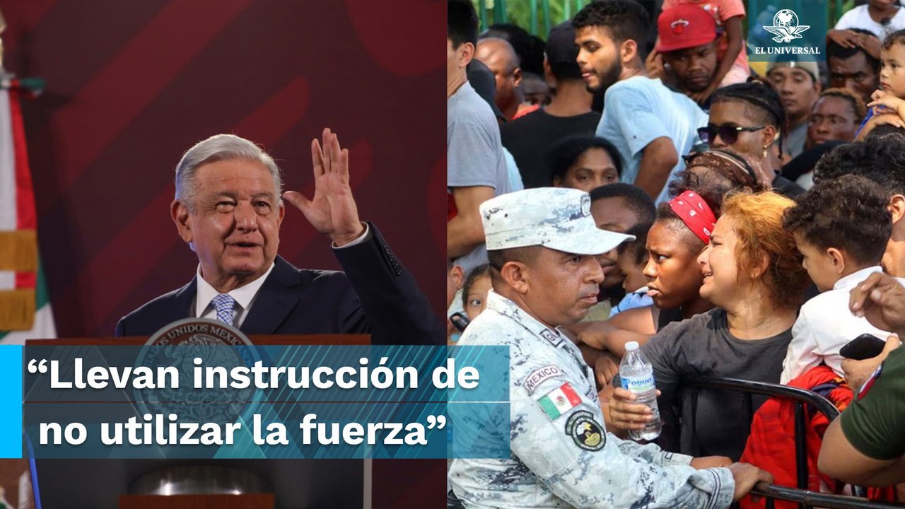 Ante el fin del título 42, se reforzará la frontera sur con la Guardia Nacional: AMLO