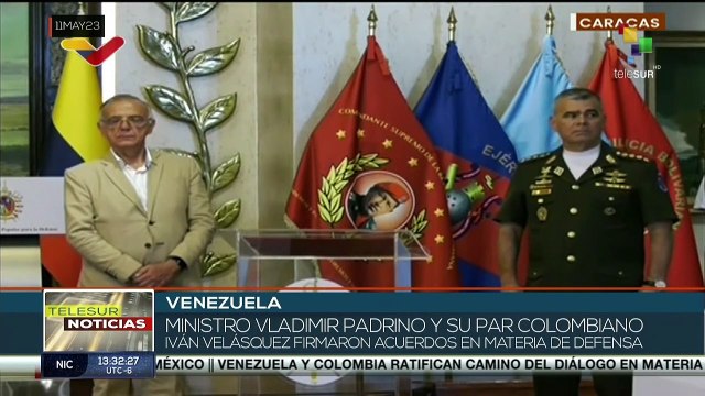 teleSUR Noticias 15:30 11-05: Venezuela y Colombia firman acuerdos en materia de Defensa
