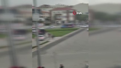 Başkentte fırtına etkili oldu