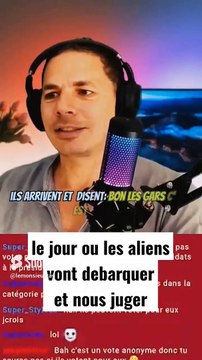 les aliens sont là, et ils nous jugent Les aliens vont bien se foutre de notre gueule quand même non ? #devenirmeilleur #philosophie #mindset #reflexiondevie #sociologie #twitch #twitchfr
