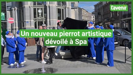 Un nouveau pierrot inauguré à Spa