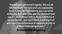 Embracing the Essence of Ernest Hemingway: Memorable Quotes That Resonate
