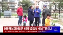Depremzedeler hem üzgün hem tepkili! Tekirdağ Büyükşehir Belediyesi: Yardım süresi uzatıldı