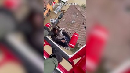 Maltempo in Emilia Romagna, salvata una donna incinta