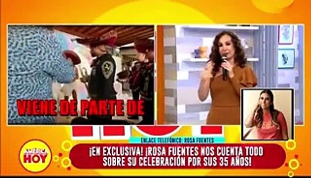 Qu le envi Paolo Hurtado a Rosa Fuentes serenata y flores