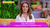 Salma Hayek celebra con sexy baile sus 24 millones de followers