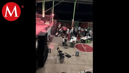 En Guerrero, fiesta popular se sale de control y termina en balacera; hay 7 muertos