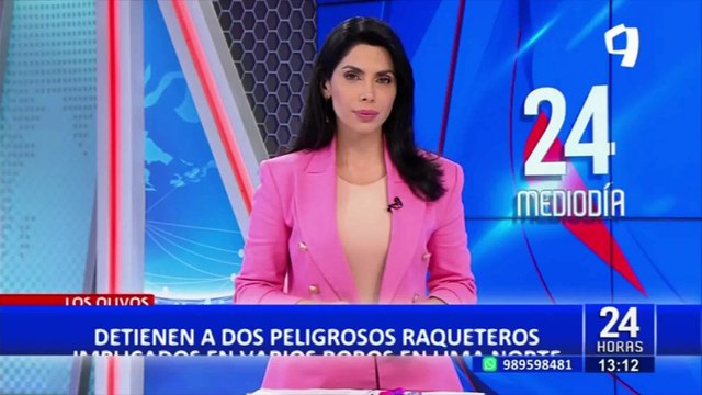 Eran el terror en Lima Norte: detienen a peligrosos raqueteros implicados en varios robos