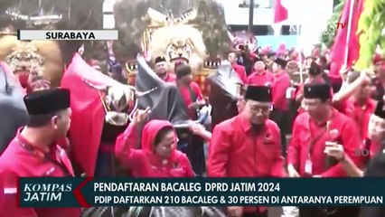 Pendaftaran Bacaleg 2024, PDIP Targetkan 44 Kursi di DPRD Jawa Timur
