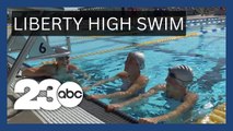 Liberty High relay swimmers headed to state championship meet in Clovis