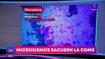 Microsismo con epicentro en la alcaldía Magdalena Contreras sacude a la CDMX