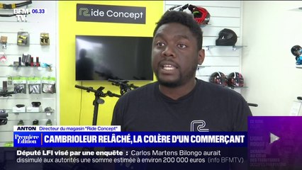 La colère d'un commerçant face aux cambriolages en série