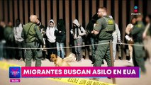 Así luce la frontera México-EU a unas horas de que finalice el Título 42