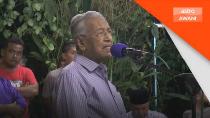 GTA tidak berfungsi, Tun M tidak lagi bersama gerakan berkenaan