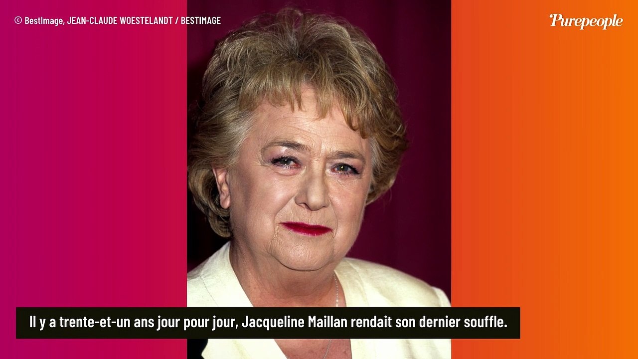 Jacqueline Maillan gênée par un lourd secret toute sa vie, seuls son mari et ses proches amis étaient au courant