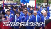 Ketua KPUD Karawang Mendadak Mundur, Ternyata Daftar Bacaleg dari Partai Demokrat