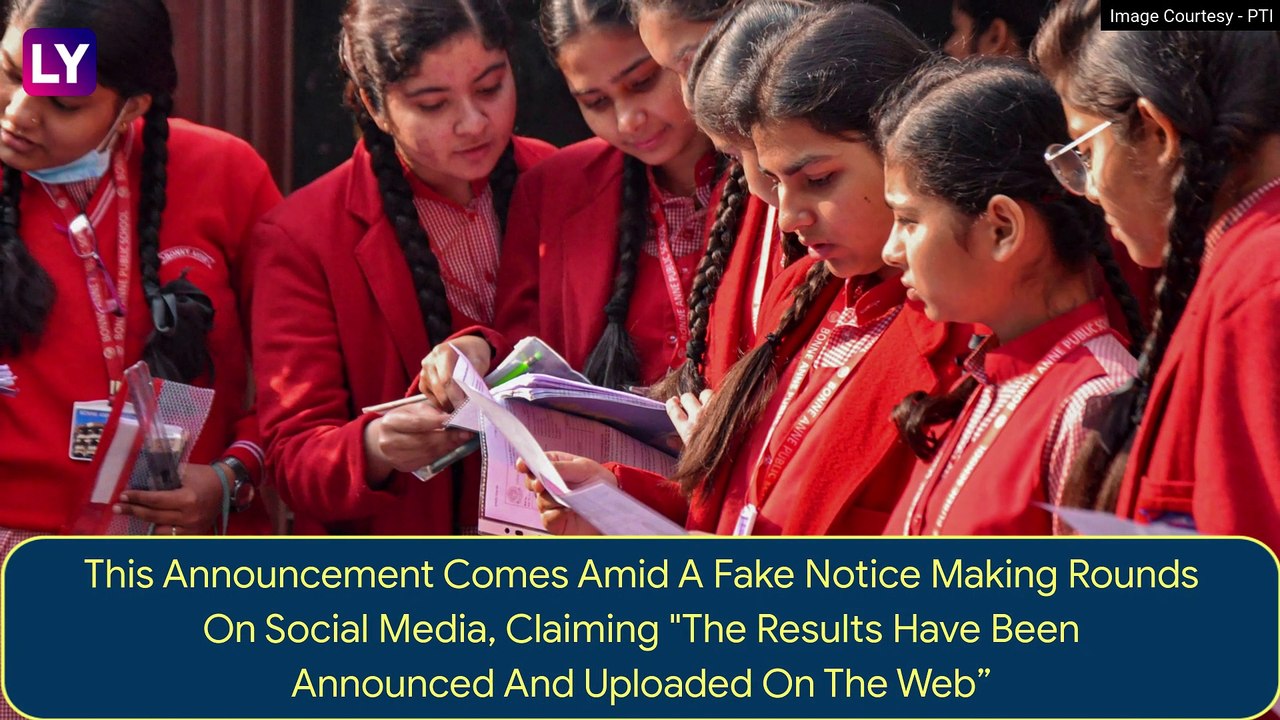 CBSE Class 10, 12 Results Date: Fake Notice Circulates On Social Media That Results Have Been Declared