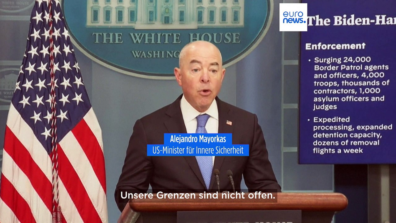 'Titel 42' läuft aus: US-Regierung befürchtet Anstrum von Migranten aus Lateinamerika