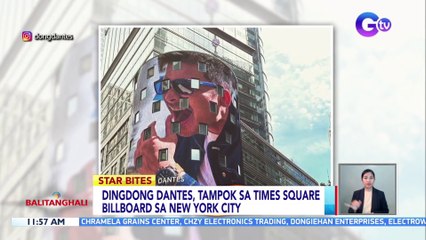 Dingdong Dantes, tampok sa Times Square Billboard sa New York City | BT