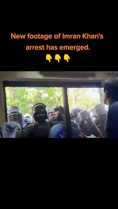 New Footage Of Imran khan Arrest Has  Emerged