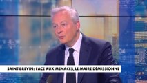 Bruno Le Maire : «Il faut durcir les peines pour ceux qui s’en prennent aux élus»