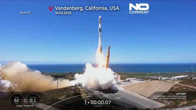 SpaceX lanza con éxito el cohete Falcon 9 desde California