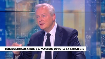 Bruno Le Maire : «Ce n'est pas la politique des riches, c'est la politique des ouvriers et des territoires»