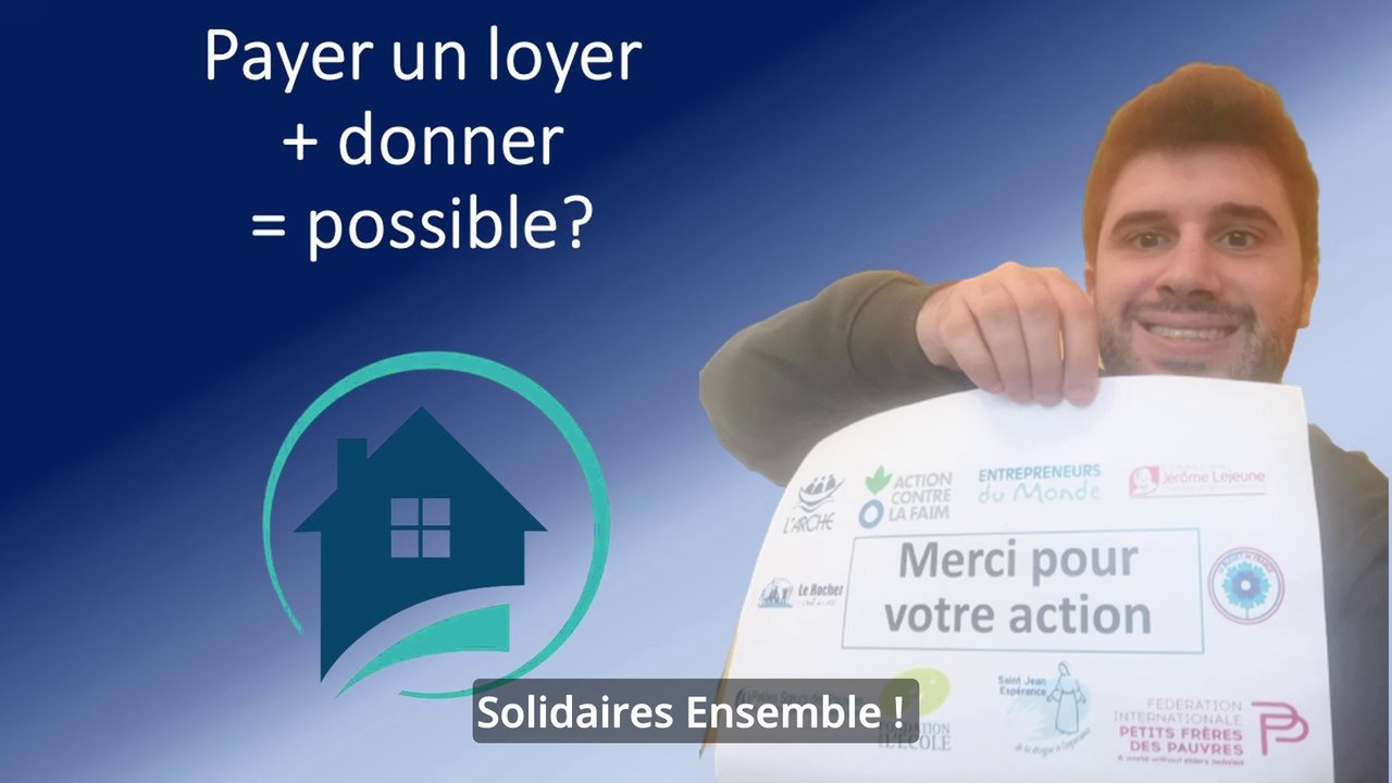 Payer un loyer+ donner= possible?