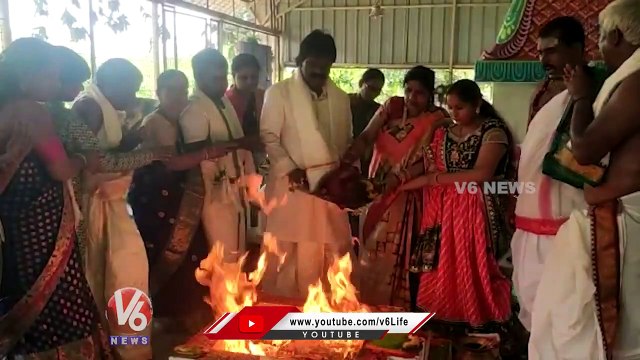 Man Builds Temple To His Parents In Farm Field _ Medak _ V6 News