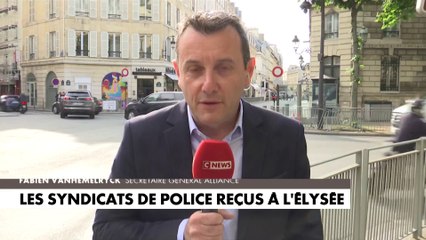 Fabien Vanhemelryck, secrétaire général d'Alliance : «On a besoin du soutien inconditionnel d'Emmanuel Macron»