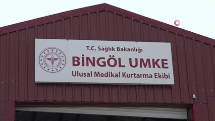 Bingöl'de olası afet anında 200 yataklı sahra hastanesi aktif hale getirilecek