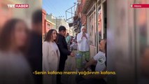 AK Parti milletvekili adayı Yurduseven'e seçim çalışması sırasında tehdit